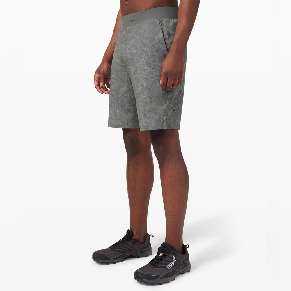 Lululemon T.H.E. Short 9" *Liner Gravel‎ Dust Asphalt Grey Multi Small